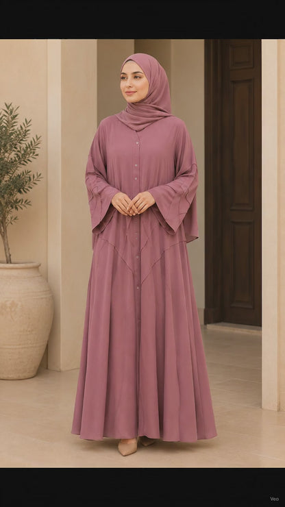Warda Bloom Abaya