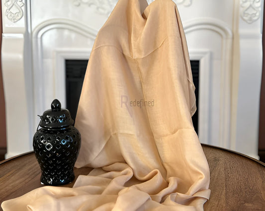 Bamboo Scarf Beige colour