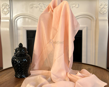 Bamboo Scarf Blush colour