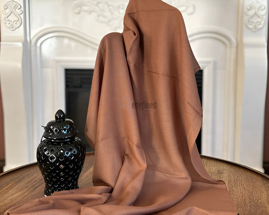 Bamboo Scarf Brown colour