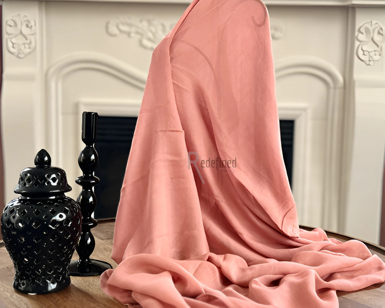 Bamboo Cotton Hijab/Scarf - Dusty Pink