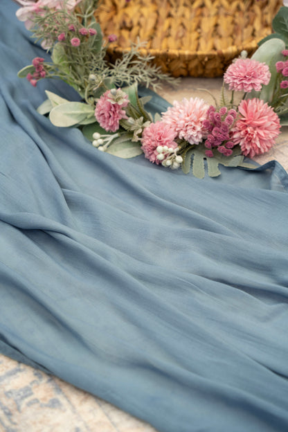 Bamboo Cotton Hijab/Scarf - Pewter