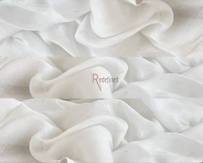 Bamboo Cotton Scarf White colour