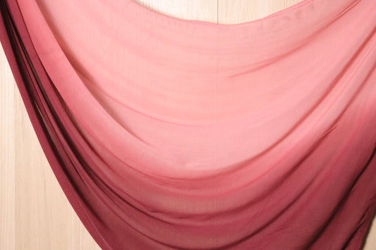 Rosewood Ombre Bamboo Hijab