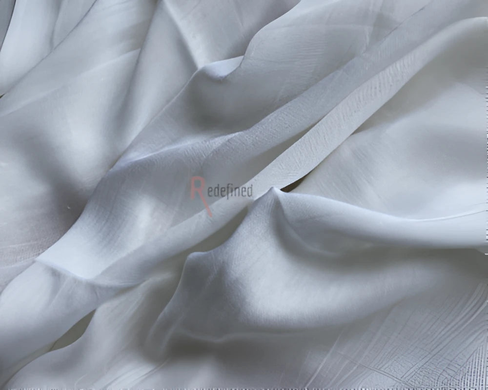 Bamboo Scarf White colour