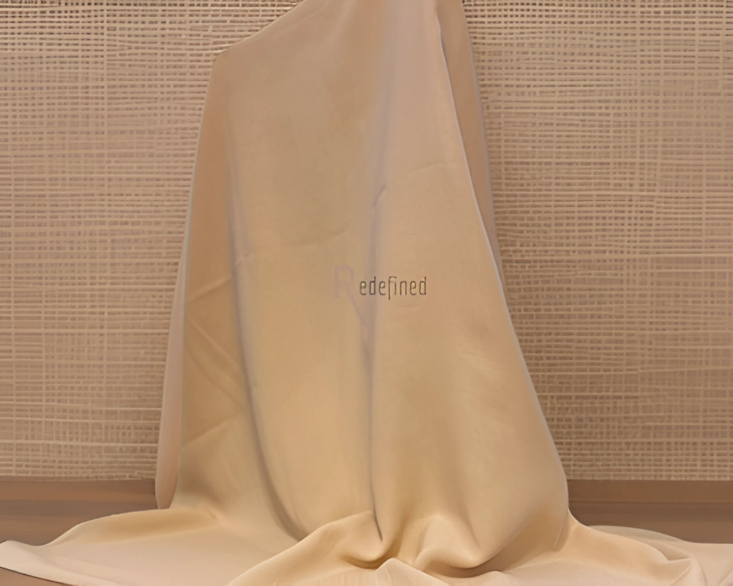 Georgette Chiffon Scarf Sand colour