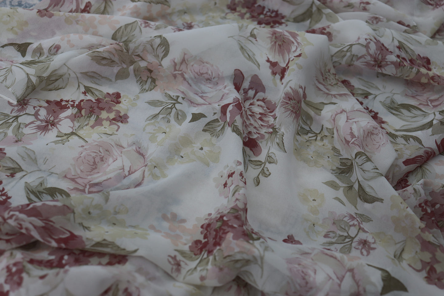 Blush Garden Chiffon Hijab