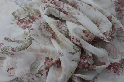 Blush Garden Chiffon Hijab