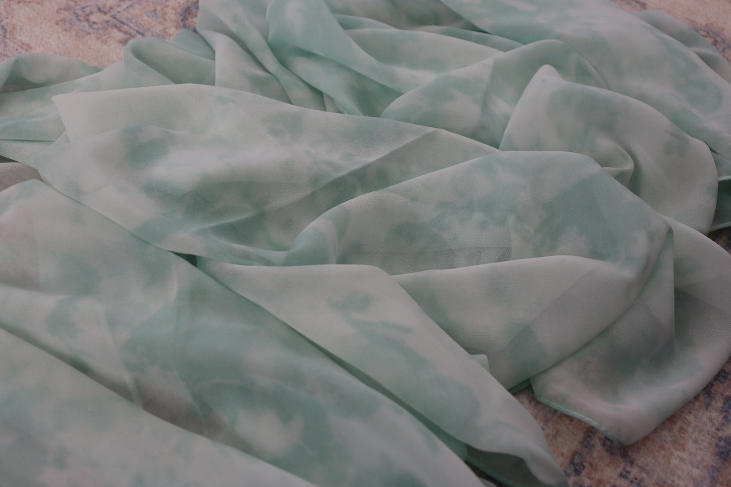 Mint Whisper Chiffon Hijab
