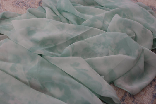 Mint Whisper Chiffon Hijab