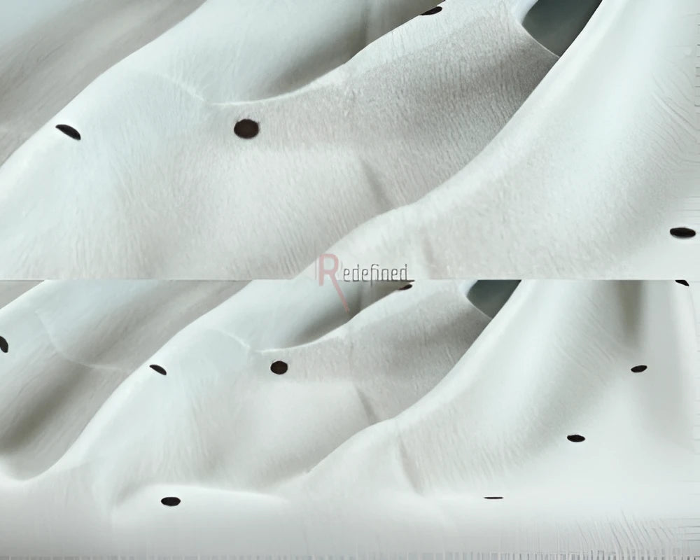 Chiffon Printed Scarf Light Blue colour with Black Dots