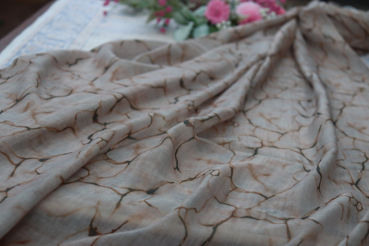 Marble Vein Printed Modal Hijab