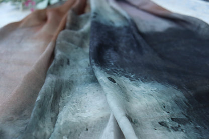 Misty Earth Printed Modal Hijab