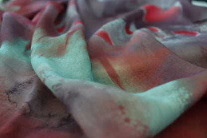 Rosewood Bloom Printed Modal Hijab