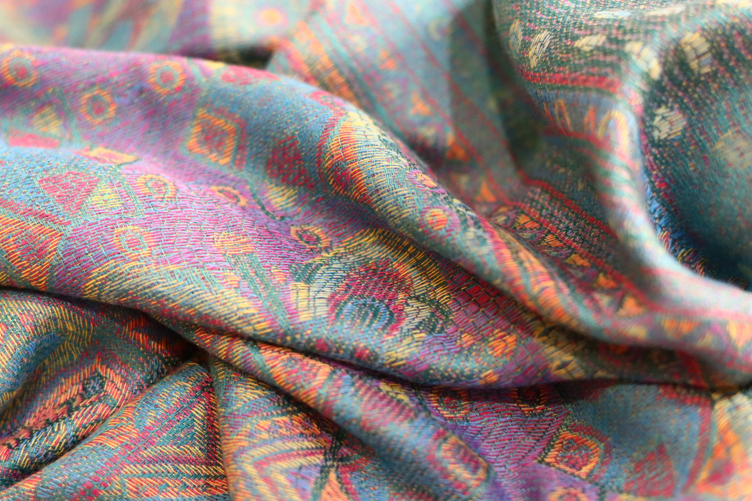 Emerald Glow Pashmina Hijab