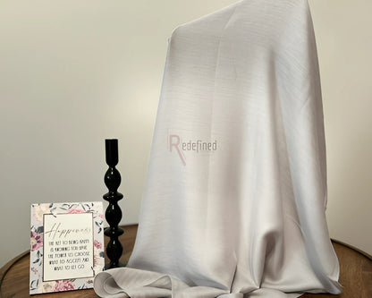 Premium Modal Scarf Silver colour