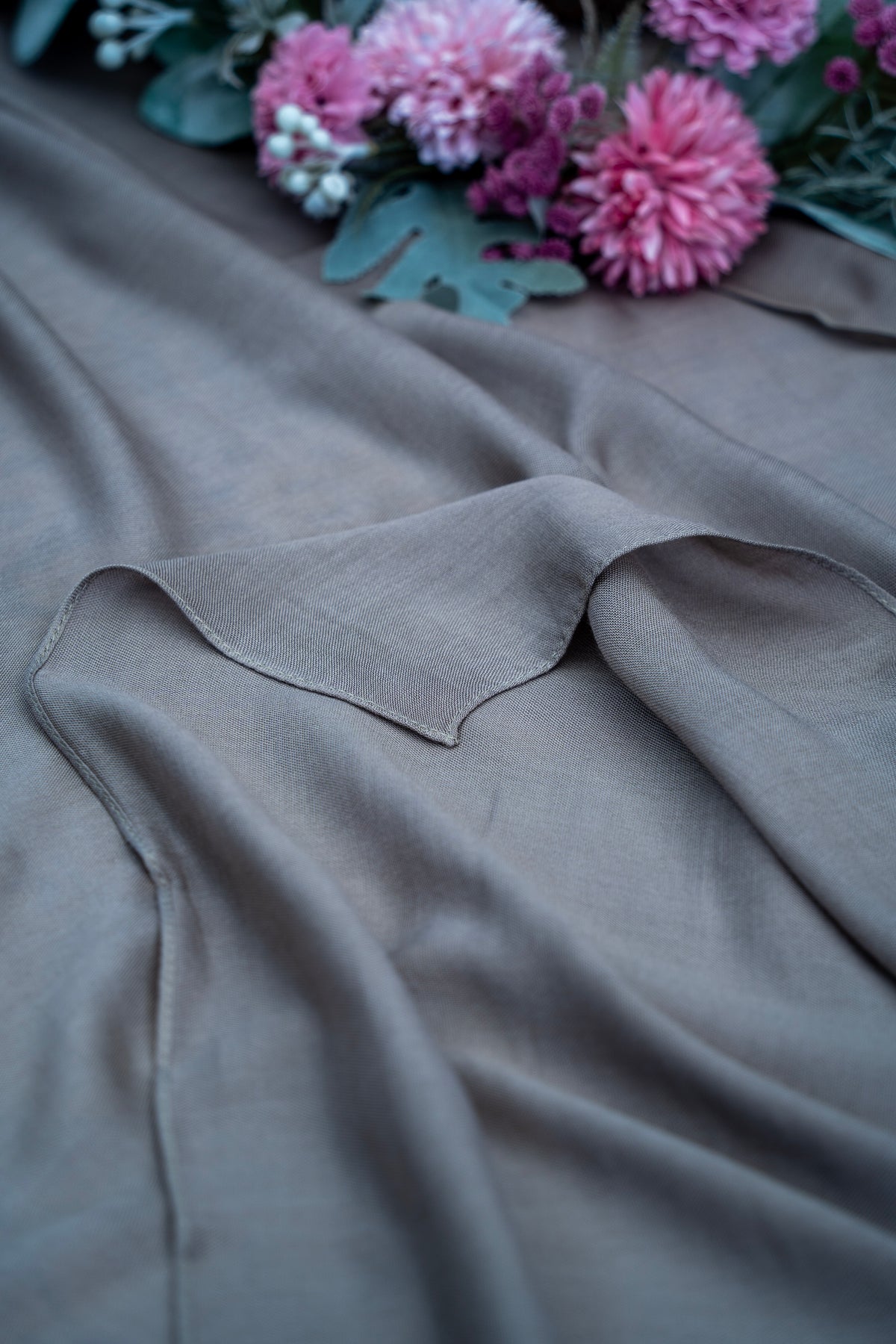 Premium Modal Hijab - Stone