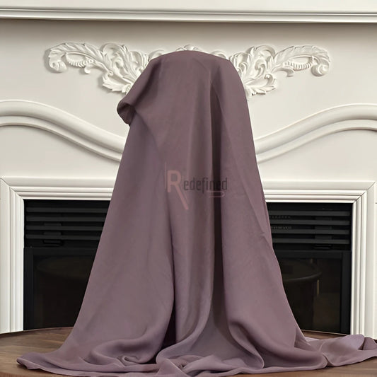 Satin Scarf Mauve colour