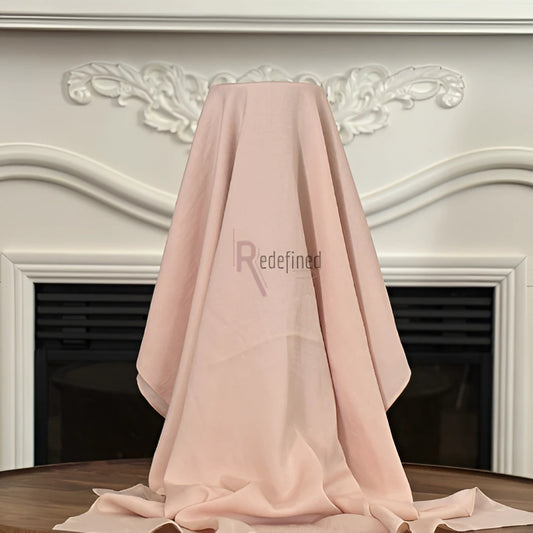 Satin Hijab/Scarf - Nude Pink