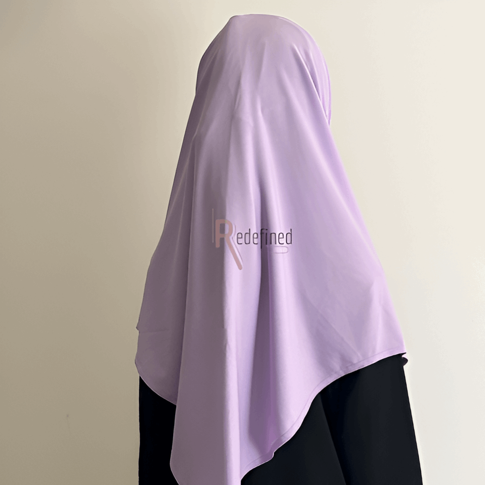 Girls Slip-on Hijab - Lilac