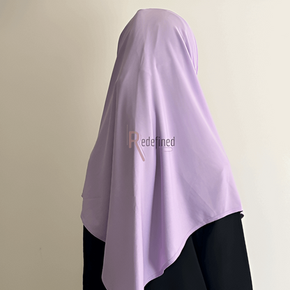 Girls Slip-on Hijab - Lilac