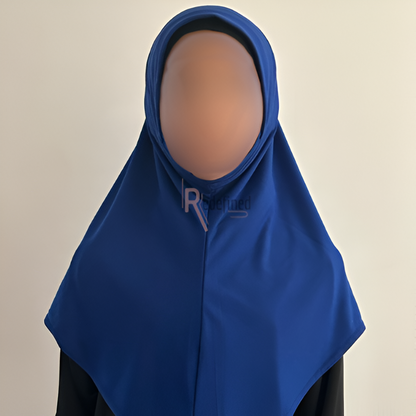 Girls Slip on Hijab/Scarf - Blue