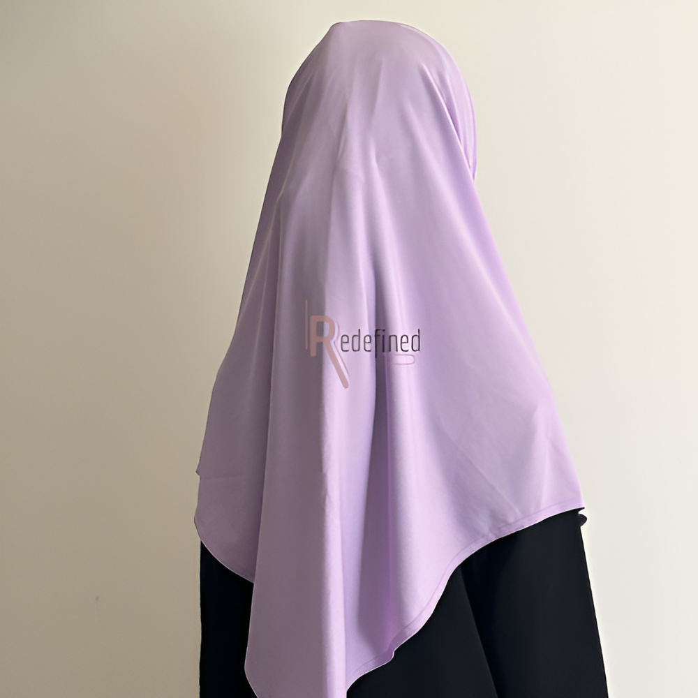 Girls Slip on Hijab/Scarf - Lilac